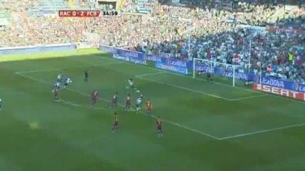 Racing Santander Vs Fc Barcelona (0 - 3) Full Highlights and Goals Liga Bbva 29.08.10 