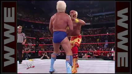 Hulk Hogan vs Ric Flair - Raw - Wwf Championship Match