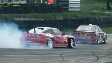 Drift Battle. Nissan S13 Vs Toyota Soarer 500hp 