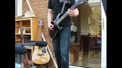 Five Finger Death Punch - Crossing Over cover with solo 