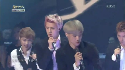 Бг превод ~ Exo - It's Still A Dark Night @ Immortal Song 2 (31.08.13)