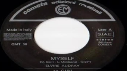 Elvire Audray - Myself Italo-disco on 7''
