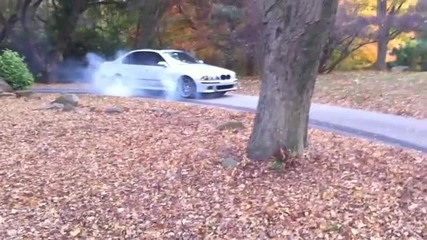 Bmw E39 M5 Burnout