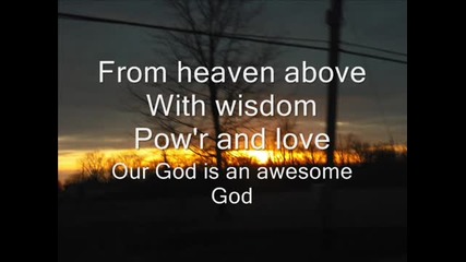 Awesome God - Youtube1