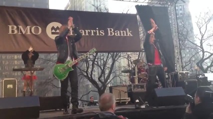 R5- Crazy 4 U & Can You Feel It (live)