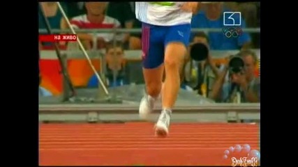 Норвежеца Андреас Торкилдсен Постави Олимпийски Рекорд По Хвърляне На Копие 23.08.08 