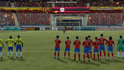 Fifa 12 - [ дузпи ] Brazil - Spain #4 [ Hd ]