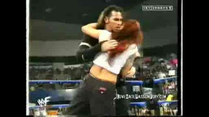 Lita & Matt Hardy Kiss