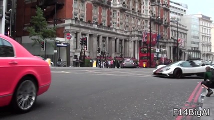 Pagani Zonda Cinque Roadster ( високо качество 720p )
