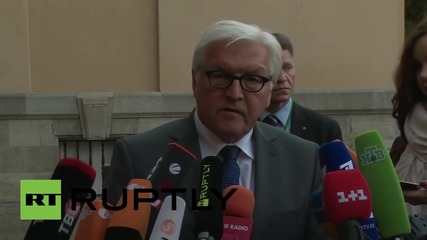 Germany: Minsk agreement is more than a ceasefire - German FM Steinmeier