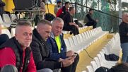 Петев наблюдава мача на Локо Пловдив