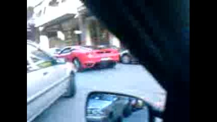 Red Ferrari Athens