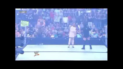 smackdown 14/08/2009 - Punk talks about hims attack on Jeff + Jeff and Teddy Long comes