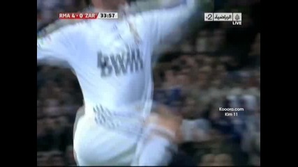 Higuain - Real Madrid 4 - 0 Real Saragoza 