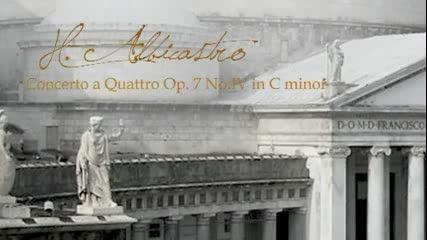 H. Albicastro, Concerto a Quattro Op. 7 No.4 in C minor