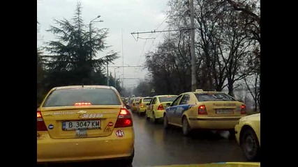 Taxi стачка на Варна 2011