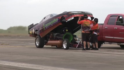 323 Mph Turbojet car blows away Texas Speed Record