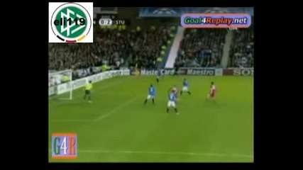Rangers - Stuttgart 0 - 2 (всички голове) 