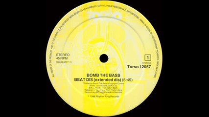 Bomb The Bass - Beat Dis (extended Dis)