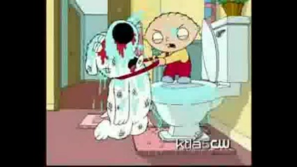 Family Guy - Stewie Beats Brian
