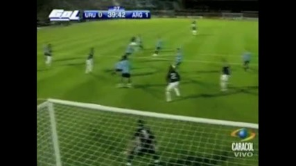 Уругвай - Аржентина 0:1 Highlights 