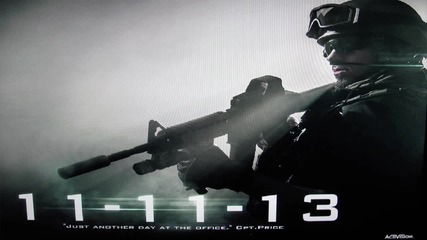 Дивашки плакат от предстоящия велик шутър Duty: Modern Warfare 4 (2013)