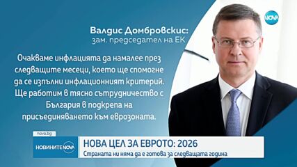 ЕК: България все още не отговаря на изискванията за присъединяване към еврозоната