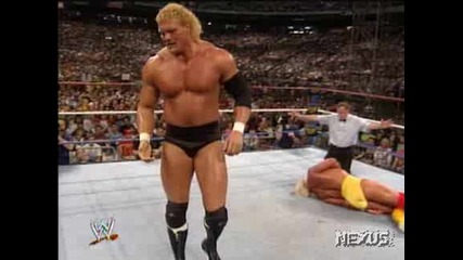 Hulk Hogan vs. Sid Justice - Wrestlemania 8 [ High Quality ]