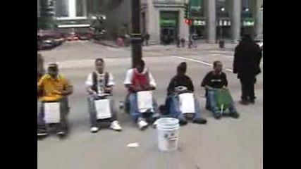 Chicago Street Drummers