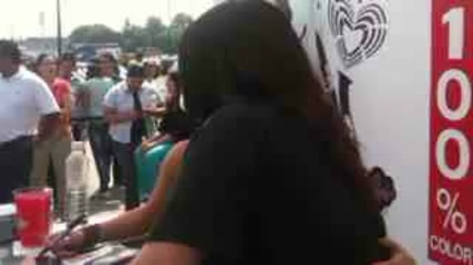 Dulce Maria en la firma de garnier 17 10 2010 
