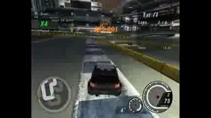 Nfsu2 - Stadium Drift 2 - 4 Laps