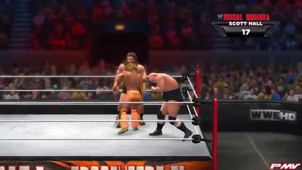 Wwe 2k14 - Royal Rumble Match - Greatest Superstars