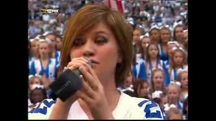Kelly Clarkson - National Anthem - Nfl 