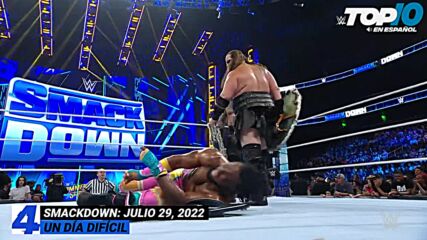 Top 10 Mejores Momentos de SmackDown: WWE Top 10, Julio 29, 2022