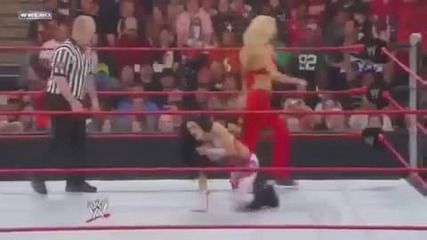 Wwe Diva - Jillian Hall - Front-flip Facebuster