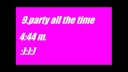 party all the time