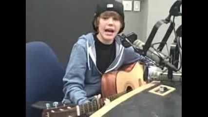 Justin Bieber One Time acoustic