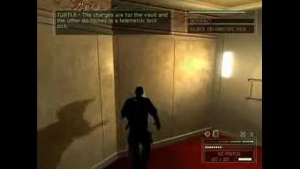 splinter cell chaos theory speed run part 3 Bank