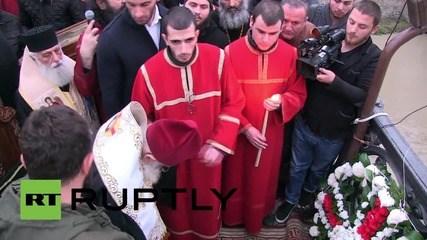 Georgia: Tbilisi residents commemorate sacrifice of Hundred Thousand Martyrs