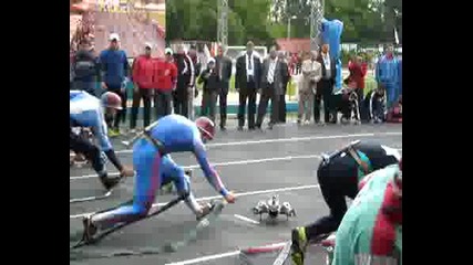 Финал На 100м Пътека В Луганск(укр)2008г