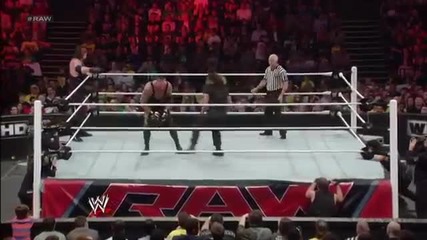 Team Hell No & The Undertaker vs. The Shield- Raw, April 22, 2013.