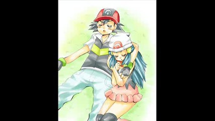 Pokemon Big Love Ash And Dawn - Slideshow
