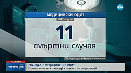 Скандал с Изпълнителна агенция „Медицински одит”