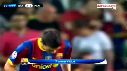 Uefa Champions League - Barcelona 5 - 1 Panathinaikos 