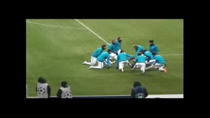 Cristiano Ronaldo Warming Up vs Cska Moscow (a) 11-12 Hd 720p by Baitov Anton