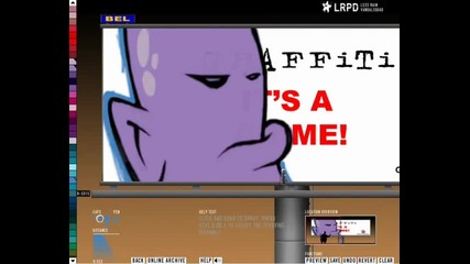 Graffiti Studio - Purple Alien