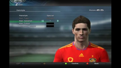 Pes 2011 - Special Hairstyles (torres)