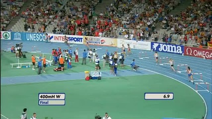 Ваня Стамболова - със сребро и национален рекорд на 400 м/пр от Европейското първенство в Барселона 