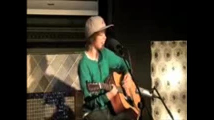 Justin Bieber - One time - acoustic version 