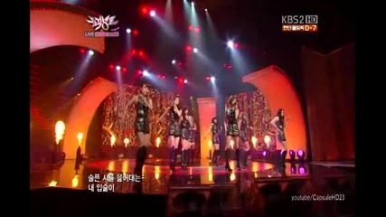 [live Hd 720p] 120720 - T-ara - Day by Day - Music Bank